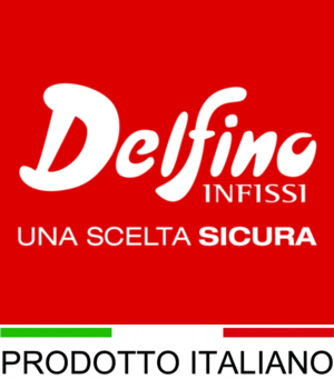 Delfino Infissi Delfino Infissi logo rosso