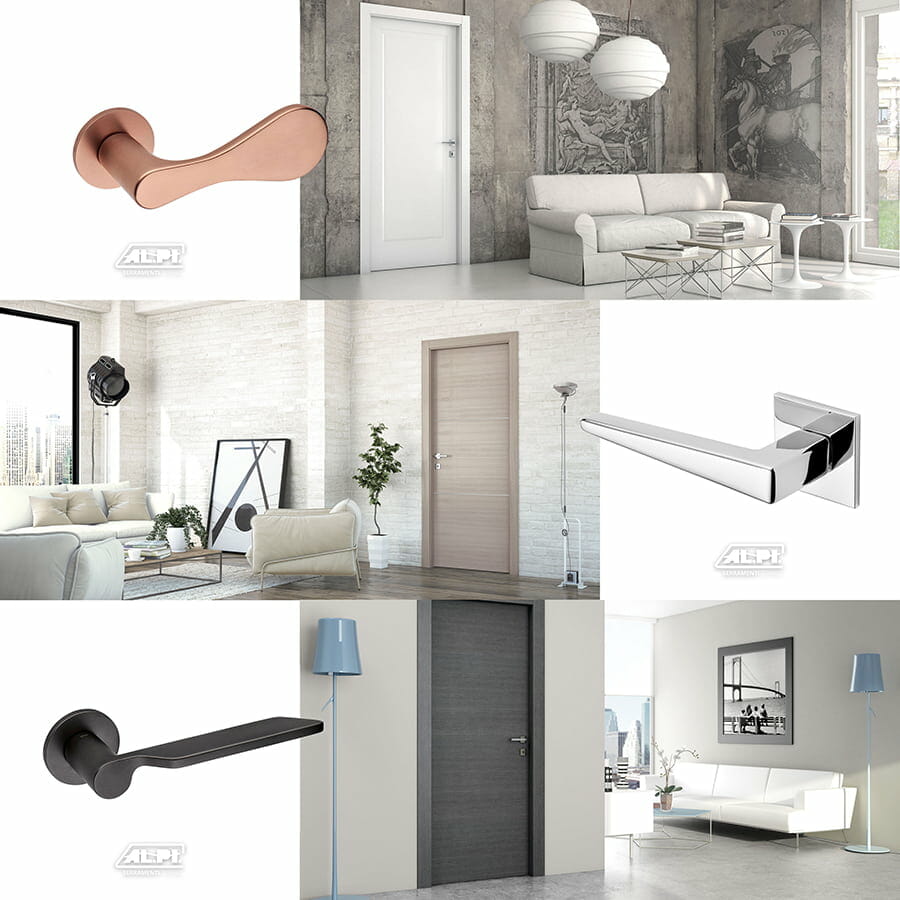 maniglie e porte interne design casa