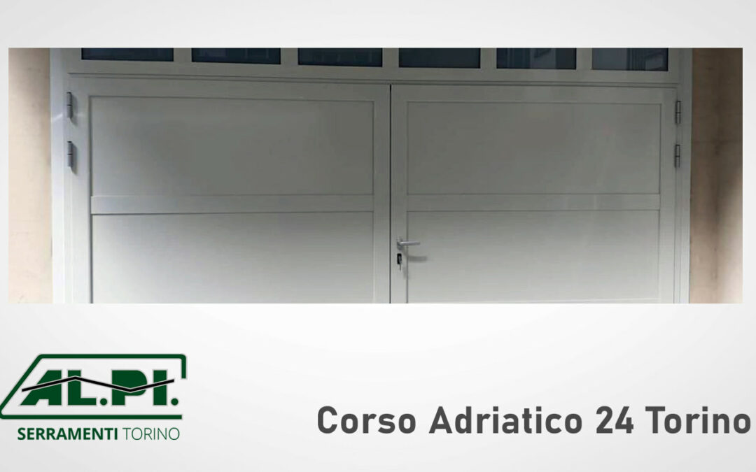 Porte garage, realizzazione e installazione ALPI Serramenti