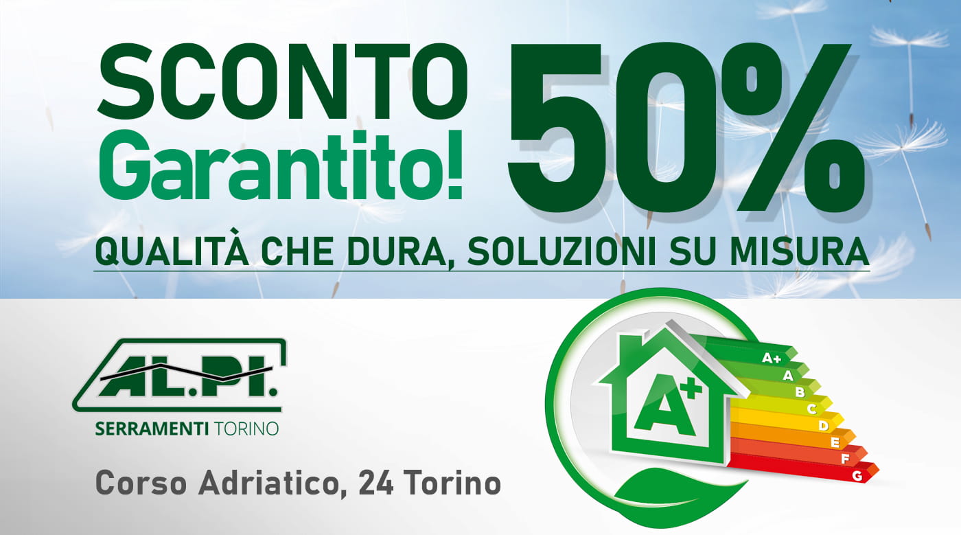 infissi sconto in fattura