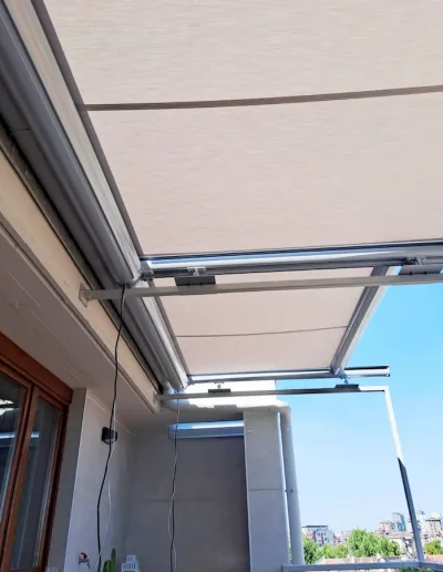 tenda pergola motorizzata