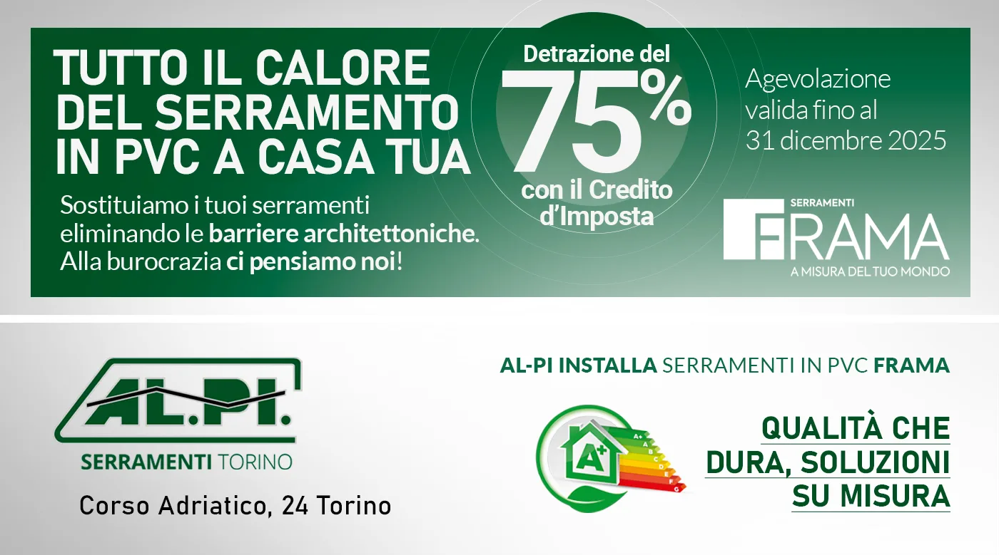 FRAMA Serramenti bonus barriere architettoniche