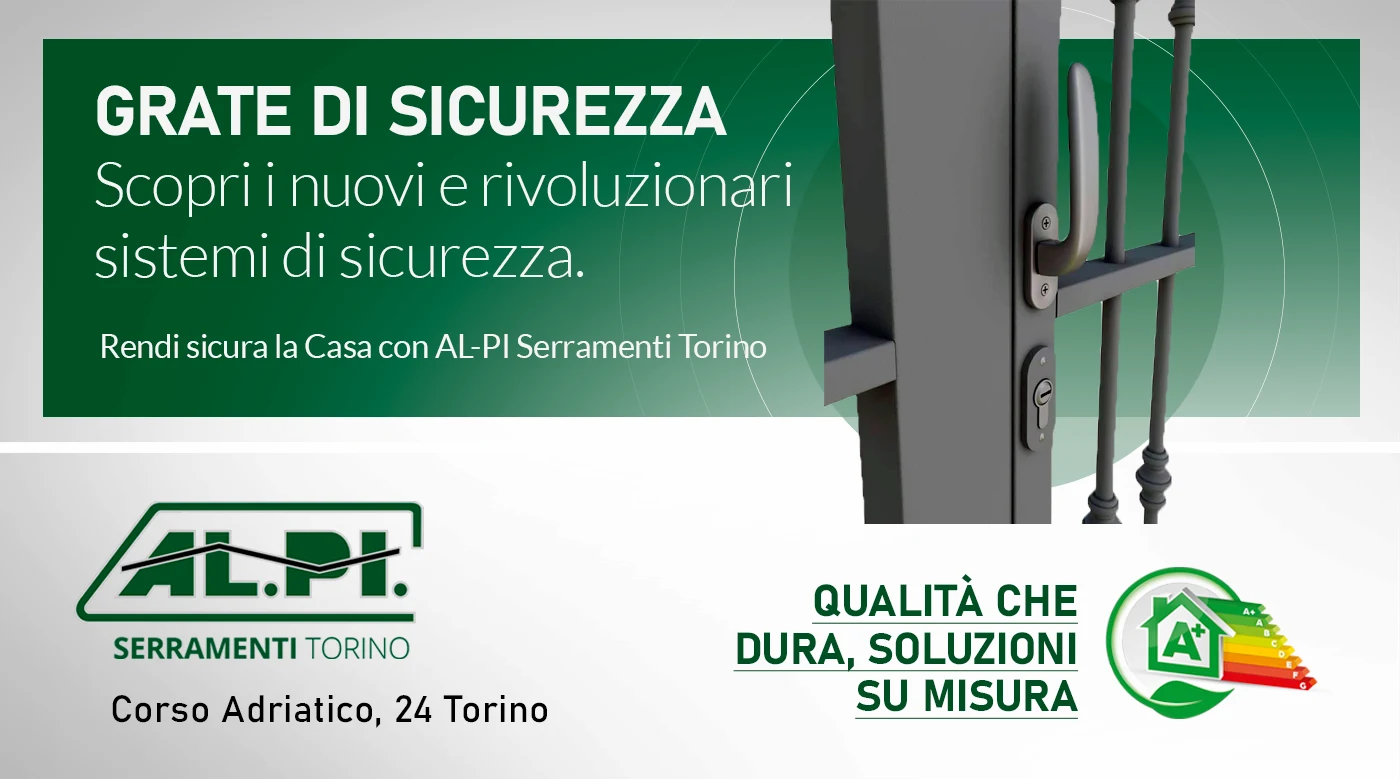 grate di sicurezza per finestre