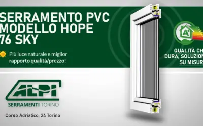 Infissi in PVC Torino: Frama Hope 76 Sky