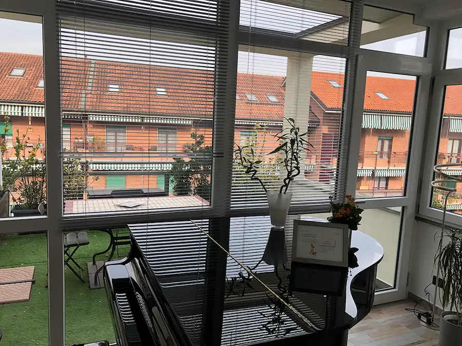 veranda in pvc torino