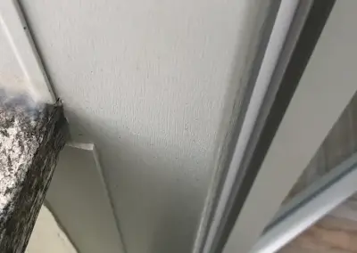 dettagli montante veranda in pvc torino